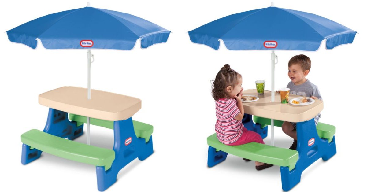 little tikes easy store play table