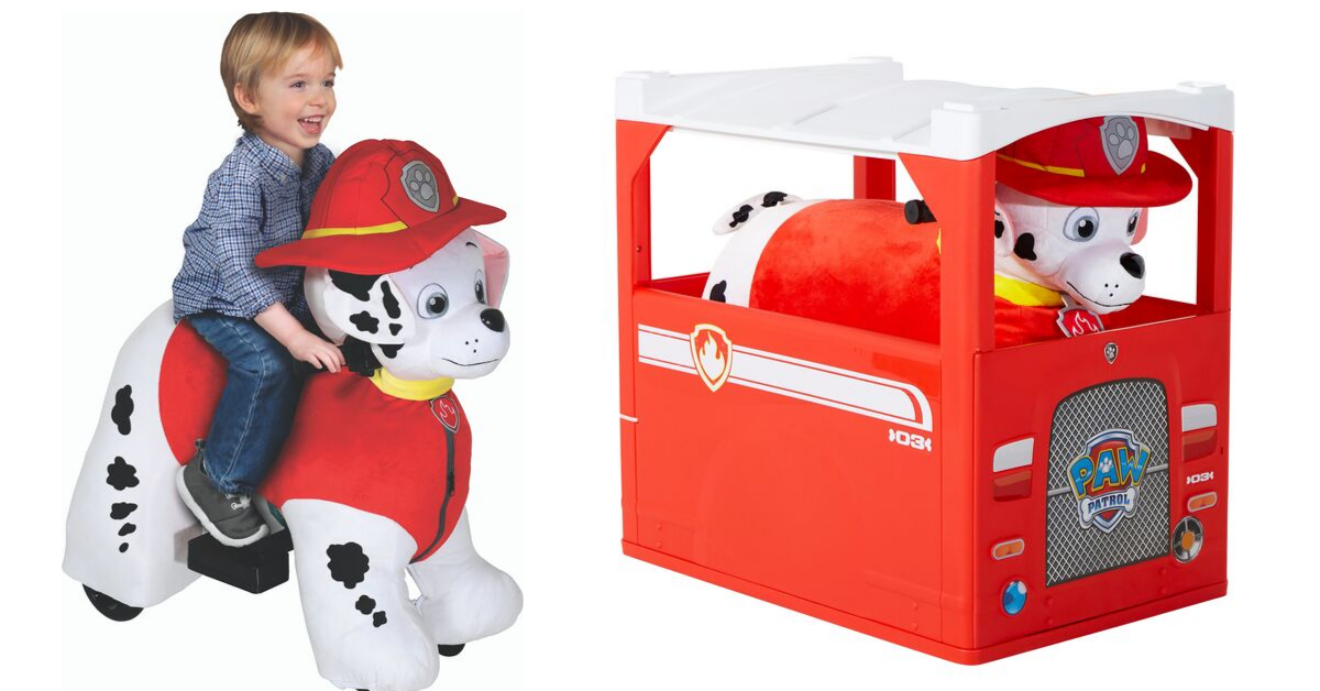 paw patrol plush ride on walmart