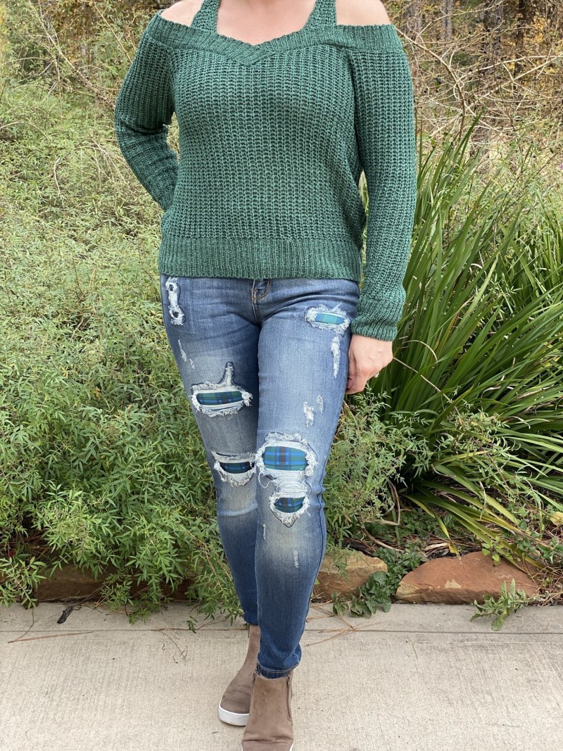 judy blue plaid jeans